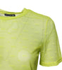 Dolce &amp; Gabbana Green Nylon See Through Women Short Sleeves Top