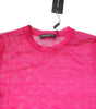 Dolce & Gabbana Pink Nylon See Through Women Short Sleeves Top
