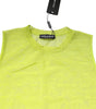 Dolce & Gabbana Green Nylon See Through Women Sleeveless Tank Top