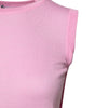 Dolce &amp; Gabbana Pink Cashmere Round Neck Sleeveless Tank Top