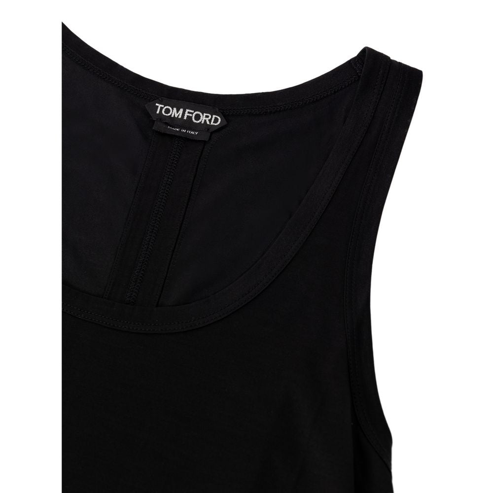 Débardeur en soie noir Tom Ford