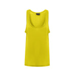 Débardeur en soie jaune Tom Ford