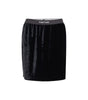 Mini-jupe en viscose noire Tom Ford