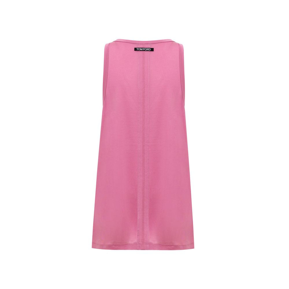 Débardeur en soie rose Tom Ford