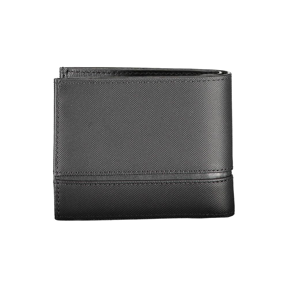 Portefeuille homme en cuir noir Calvin Klein