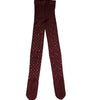 Collants Dolce &amp; Gabbana en nylon marron ornés de cristaux