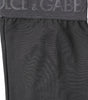 Dolce & Gabbana Black Viscose Stretch Over Calf Stockings Socks