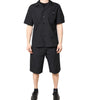 Dolce & Gabbana Black Cotton Men Pajama Set Sleepwear