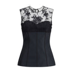 Haut en dentelle Alexander McQueen