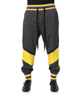 Pantalon de jogging multicolore en coton pour homme Dolce &amp; Gabbana