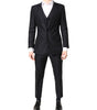 Dolce & Gabbana Blue MARTINI Wool Formal 3 Piece Suit