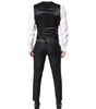 Dolce & Gabbana Blue MARTINI Wool Formal 3 Piece Suit