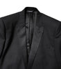 Costume 3 pièces simple boutonnage en laine noire Dolce & Gabbana