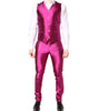 Dolce & Gabbana Pink SICILIA Double Breasted 3 Piece Suit