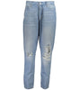 Calvin Klein Blue Cotton Women Jeans