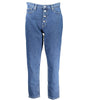 Calvin Klein Blue Cotton Women Jeans