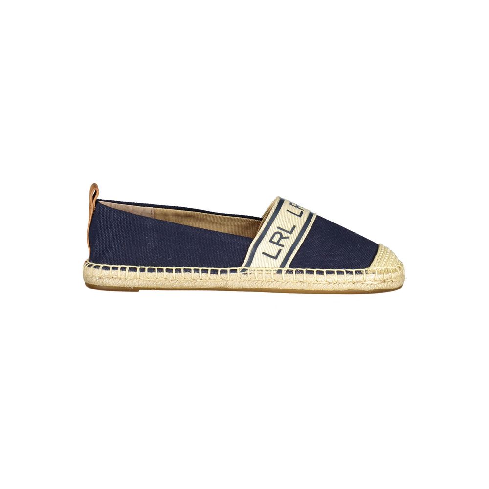 Chaussures plates Ralph Lauren en polyester bleu pour femme