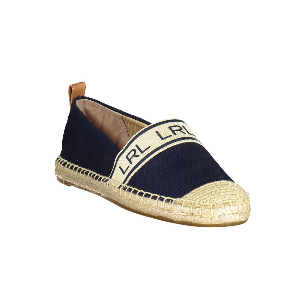 Chaussures plates Ralph Lauren en polyester bleu pour femme