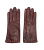 Dolce &amp; Gabbana Burgundy Leather Glove