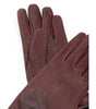 Dolce &amp; Gabbana Burgundy Leather Glove