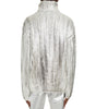 Balmain Brown Wool Men Turtleneck Sweater