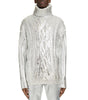 Balmain Brown Wool Men Turtleneck Sweater