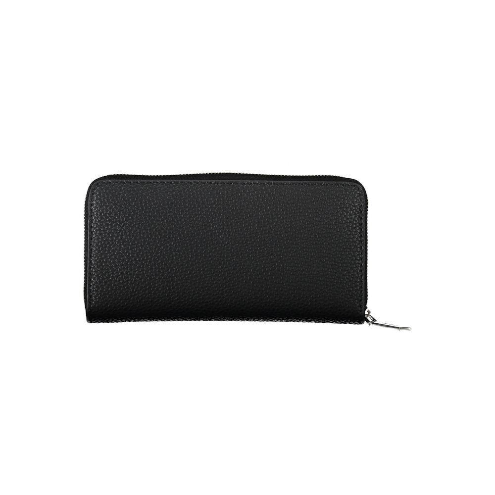 Portefeuille femme Calvin Klein en polyester noir