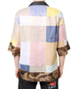Chemise à manches courtes patchwork multicolore Dolce &amp; Gabbana