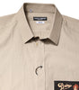 Chemise décontractée beige à imprimé pin-up MARTINI pour homme Dolce &amp; Gabbana