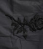 Dolce & Gabbana Black Floral Gold Cotton Dress Formal Shirt