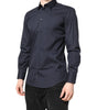 Dolce & Gabbana Dark Blue MARTINI Cotton Dress Formal Shirt