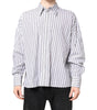 Dolce &amp; Gabbana White Black Stripe Button Down Casual Shirt