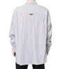Dolce &amp; Gabbana White Black Stripe Button Down Casual Shirt