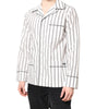 Dolce &amp; Gabbana White Stripes Lounge Pajama Sleepwear Shirt