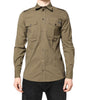 Dolce &amp; Gabbana Brown Cotton Stretch Casual Long Sleeves Shirt