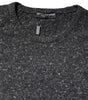 Dolce & Gabbana Gray Wool Knitted Round Neck Pullover Sweater