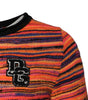 Dolce & Gabbana Multicolor Wool DGLogo Knit Pullover Sweater