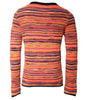 Dolce & Gabbana Multicolor Wool DGLogo Knit Pullover Sweater