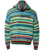 Dolce & Gabbana Multicolor Cotton Hooded Pullover Sweater