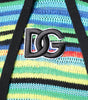 Dolce & Gabbana Multicolor Cotton Hooded Pullover Sweater