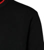 Dolce & Gabbana Black Nylon DGLogo Knit Men Pullover Sweater