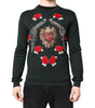 Dolce & Gabbana Black Sequined Embellished Pullover Sweater