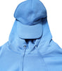 Dolce & Gabbana Blue Cotton Hooded Men Sportswear Vest Sweater