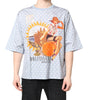 Dolce & Gabbana Light Blue Graphic Print Short Sleeve T-shirt