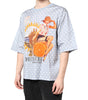 Dolce & Gabbana Light Blue Graphic Print Short Sleeve T-shirt