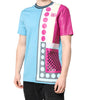 Dolce &amp; Gabbana Multicolor Printed Logo Short Sleeve T-shirt