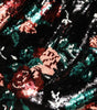 Robe fourreau noire à sequins et fleurs Dolce &amp; Gabbana sans manches