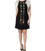 Dolce & Gabbana Black Fashion Devotion Embellish Mini Dress