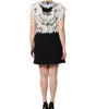 Dolce & Gabbana Black Fashion Devotion Embellish Mini Dress
