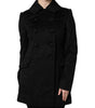 Dolce & Gabbana Black Wool Sartoria Italiano Blazer Jacket